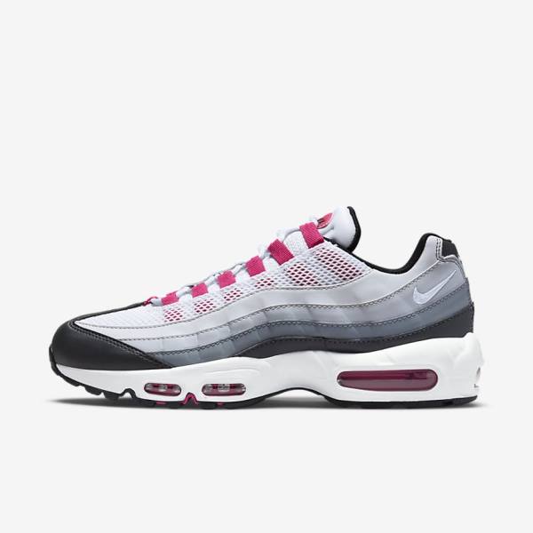 Nike Air Max 95 Ženske Tenisice Tamno Sive Sive Bijele | NK516XIW