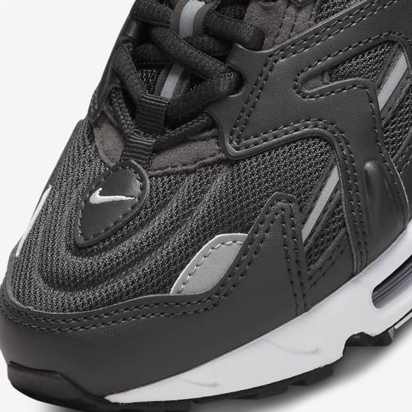 Nike Air Max 96 2 Ženske Tenisice Crne Metalne Srebrne Bijele | NK164UYR