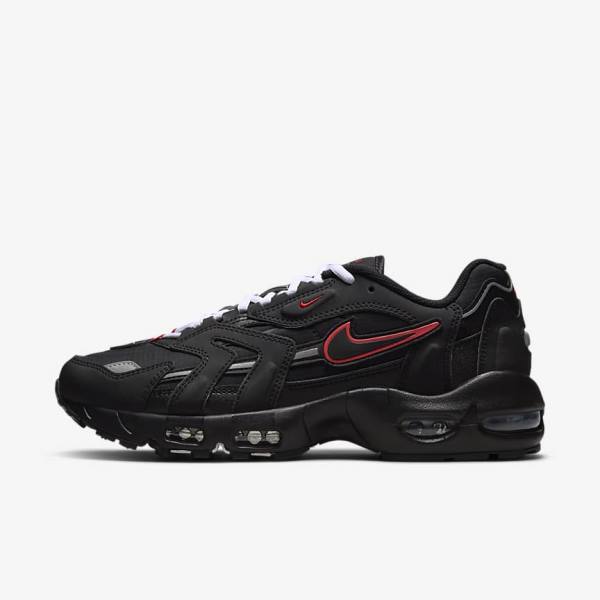 Nike Air Max 96 II Muške Tenisice Crne Crvene Bijele | NK376AOX