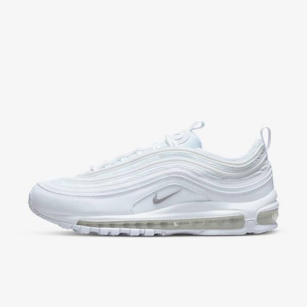 Nike Air Max 97 Muške Tenisice Bijele Crne Sive | NK267QKR