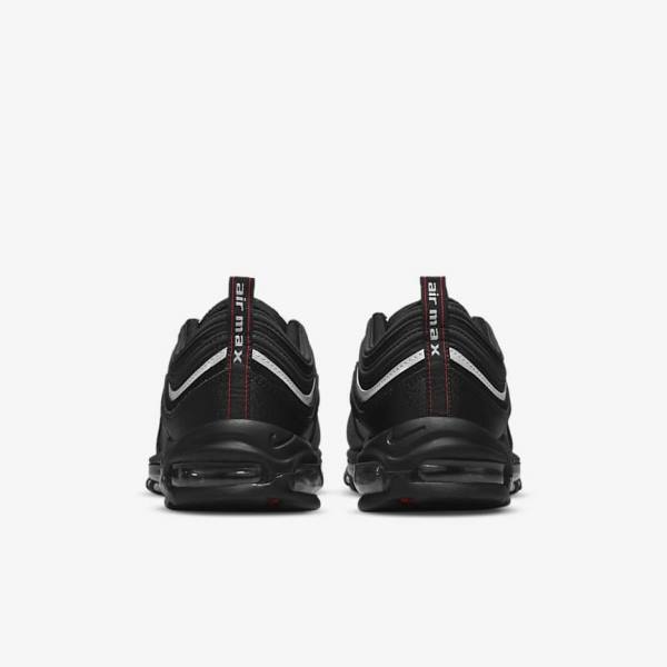 Nike Air Max 97 Muške Tenisice Crne Crvene Bijele | NK351TKV