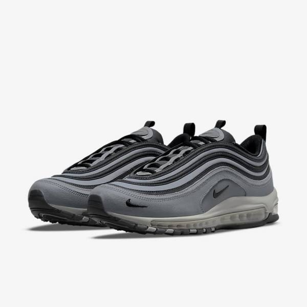 Nike Air Max 97 Muške Tenisice Sive Tamno Sive Crne | NK804PUI