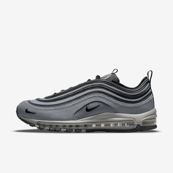 Nike Air Max 97 Muške Tenisice Sive Tamno Sive Crne | NK804PUI