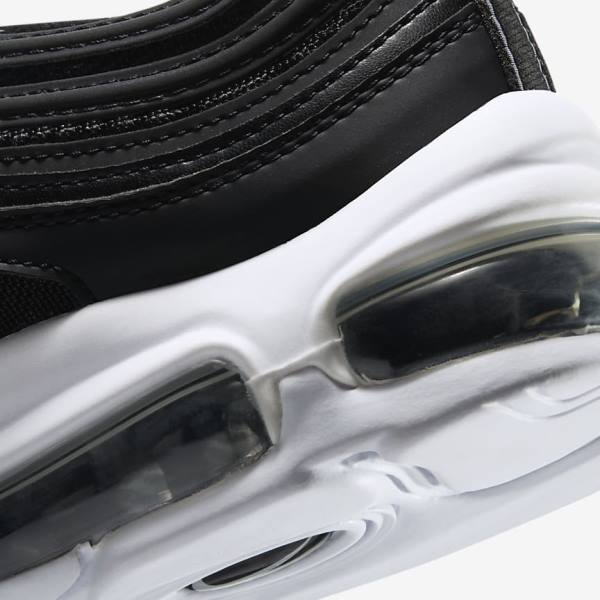 Nike Air Max 97 Older Dječje Tenisice Crne Bijele | NK561MCP