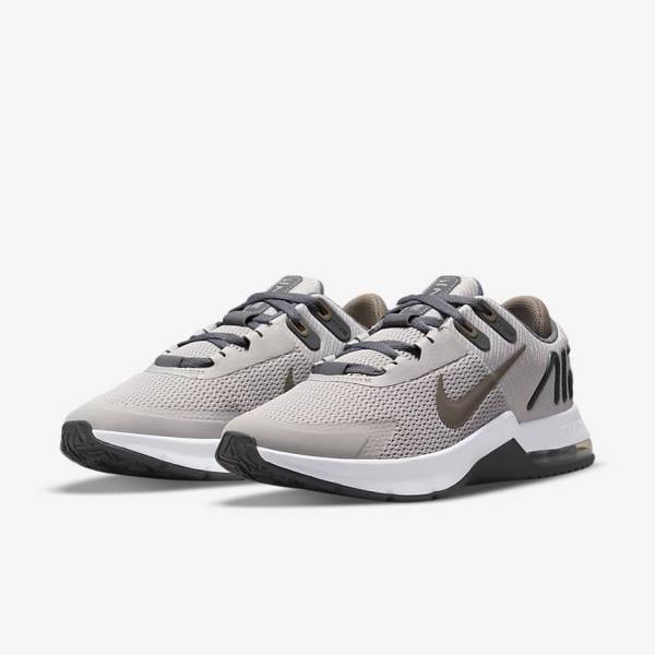 Nike Air Max Alpha Trainer 4 Muške Tenisice Za Trening Sive Maslinasto Zelene Sive | NK614VZJ