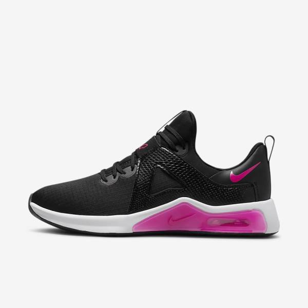 Nike Air Max Bella TR 5 Ženske Tenisice Za Trening Crne Bijele Roze | NK834DVU