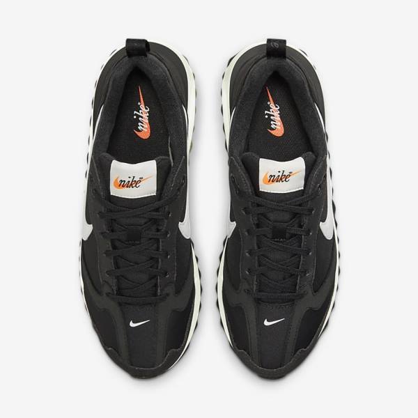 Nike Air Max Dawn Ženske Tenisice Crne Metalne Srebrne Narančaste Bijele | NK120NSJ