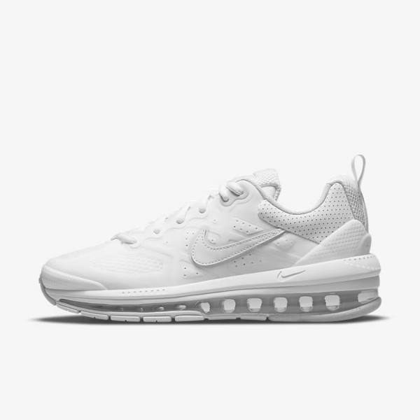 Nike Air Max Genome Ženske Tenisice Bijele Platine Bijele | NK576WBP