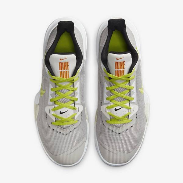 Nike Air Max Impact 3 Muške Tenisice za košarku Sive Zelene | NK346WFP