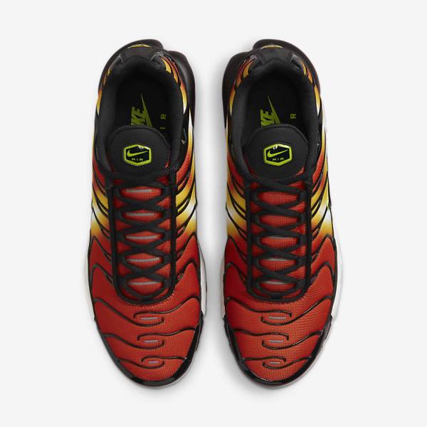 Nike Air Max Plus Muške Tenisice Narančaste Zlatne Crne | NK651SVU