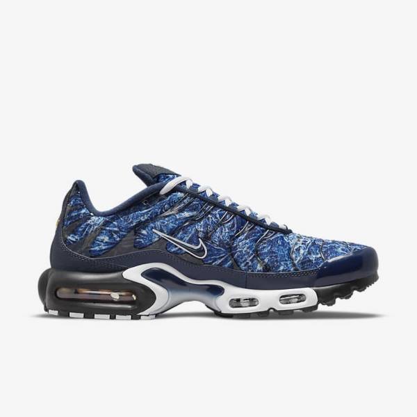 Nike Air Max Plus Muške Tenisice Tamnoplave Bijele Crne Tamnoplave | NK170RIG