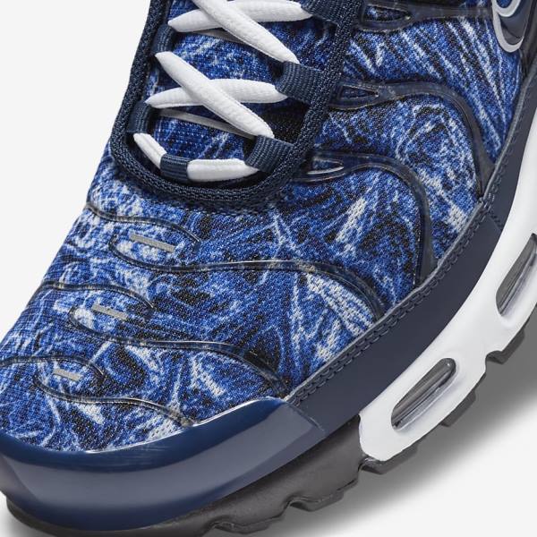 Nike Air Max Plus Muške Tenisice Tamnoplave Bijele Crne Tamnoplave | NK170RIG