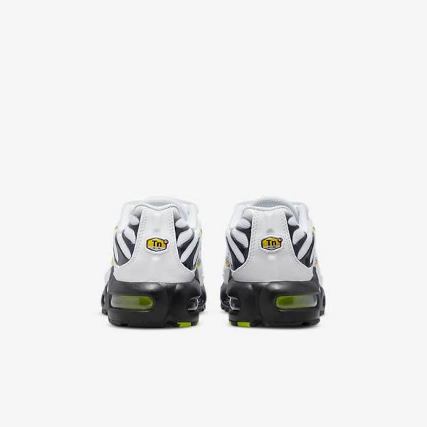 Nike Air Max Plus Older Dječje Tenisice Bijele Sive Plave | NK094XSC