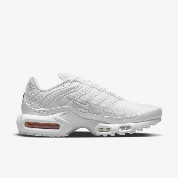 Nike Air Max Plus Ženske Tenisice Bijele Platine Bijele | NK912IMH