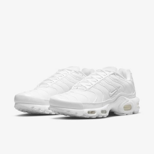 Nike Air Max Plus Ženske Tenisice Bijele Platine Bijele | NK912IMH