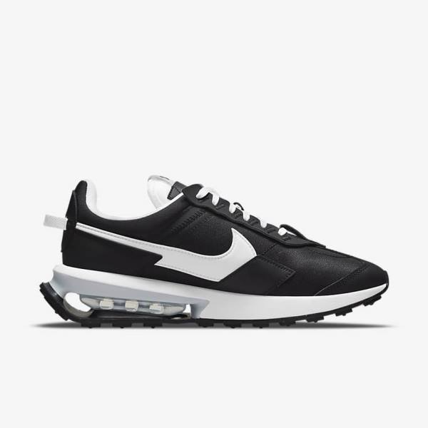 Nike Air Max Pre-Day Ženske Tenisice Crne Metalne Srebrne Bijele | NK539TZH