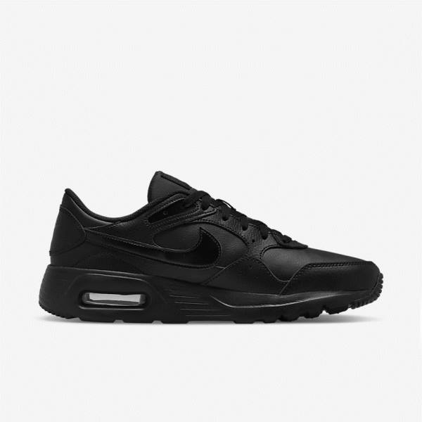 Nike Air Max SC Leather Muške Tenisice Crne | NK567SOZ