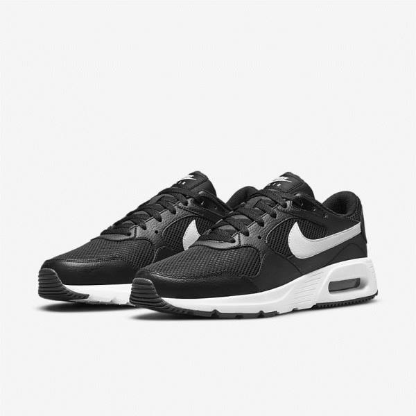 Nike Air Max SC Muške Tenisice Crne Bijele | NK814EWT