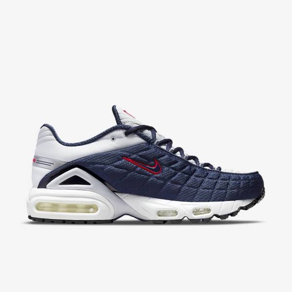 Nike Air Max Tailwind V SP Muške Tenisice Tamnoplave Platine Bijele Crvene | NK701BQN