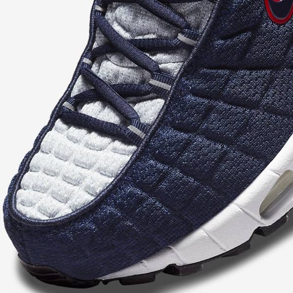 Nike Air Max Tailwind V SP Muške Tenisice Tamnoplave Platine Bijele Crvene | NK701BQN