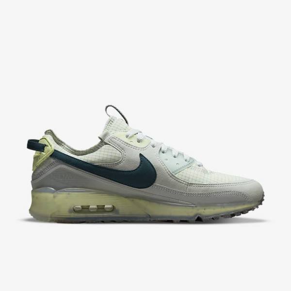 Nike Air Max Terrascape 90 Muške Tenisice Sive Svijetlo Zelene Tamno Tirkizne Zelene | NK123XZO