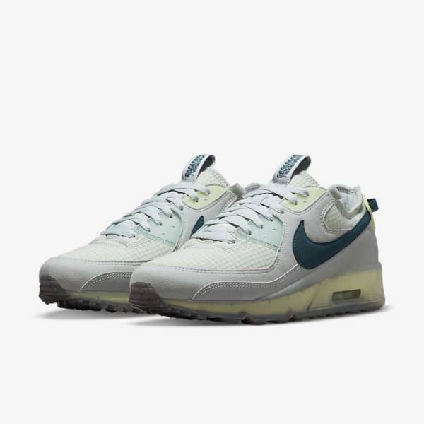 Nike Air Max Terrascape 90 Muške Tenisice Sive Svijetlo Zelene Tamno Tirkizne Zelene | NK123XZO