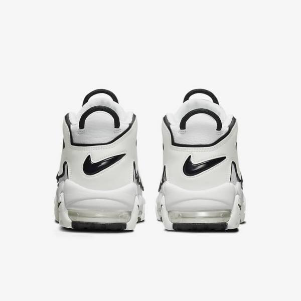 Nike Air More Uptempo Ženske Tenisice Bijele Crne | NK726XYF