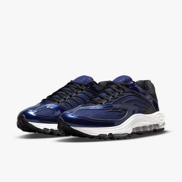 Nike Air Tuned Max Muške Tenisice Plave Bijele Crne | NK285PKE