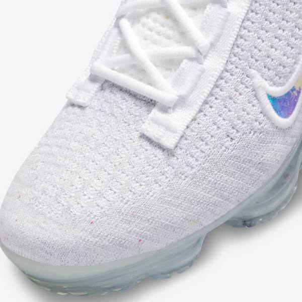 Nike Air VaporMax 2021 FK Older Dječje Tenisice Bijele | NK049BDP