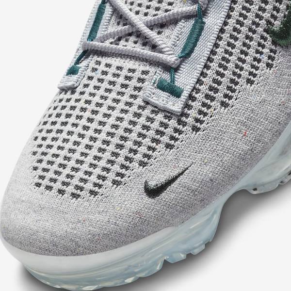 Nike Air VaporMax 2021 FK SE Muške Tenisice Svijetlo Bež Metalne Srebrne Tamno Tirkizne | NK795ART