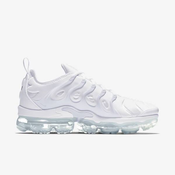 Nike Air VaporMax Plus Muške Tenisice Bijele Platine Bijele | NK159ZAD