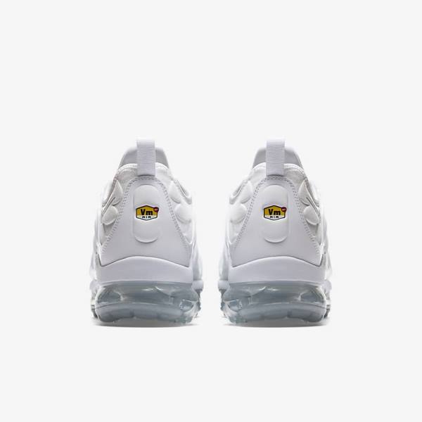 Nike Air VaporMax Plus Muške Tenisice Bijele Platine Bijele | NK159ZAD