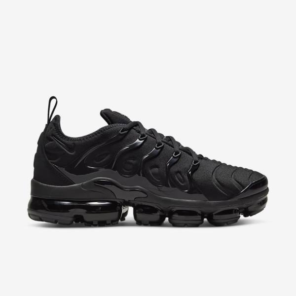 Nike Air VaporMax Plus Muške Tenisice Crne Tamno Sive | NK167SLV