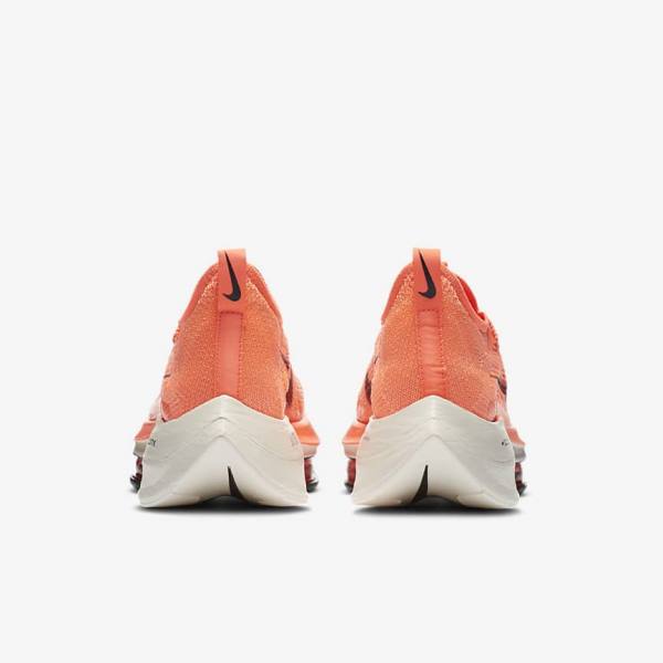 Nike Air Zoom Alphafly NEXT% Flyknit Road Racing Ženske Tenisice Za Trčanje Mango | NK293CVQ