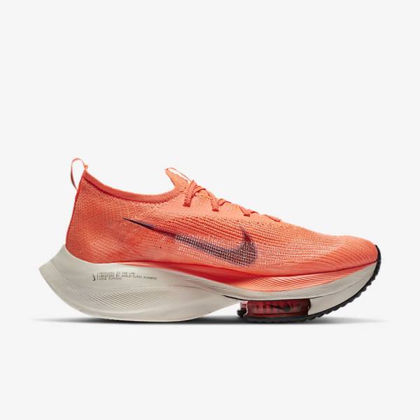 Nike Air Zoom Alphafly NEXT% Flyknit Road Racing Muške Tenisice Za Trčanje Ljubičaste Crvene Crne Crne | NK352HGC