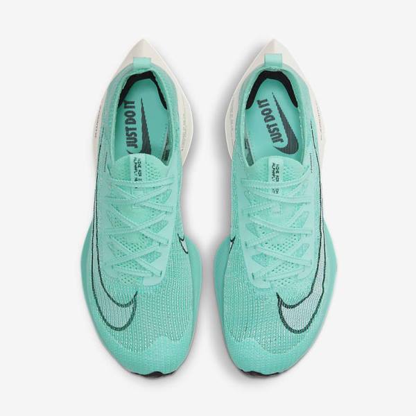 Nike Air Zoom Alphafly NEXT% Flyknit Road Racing Muške Tenisice Za Trčanje Narančaste Crne | NK467JRP