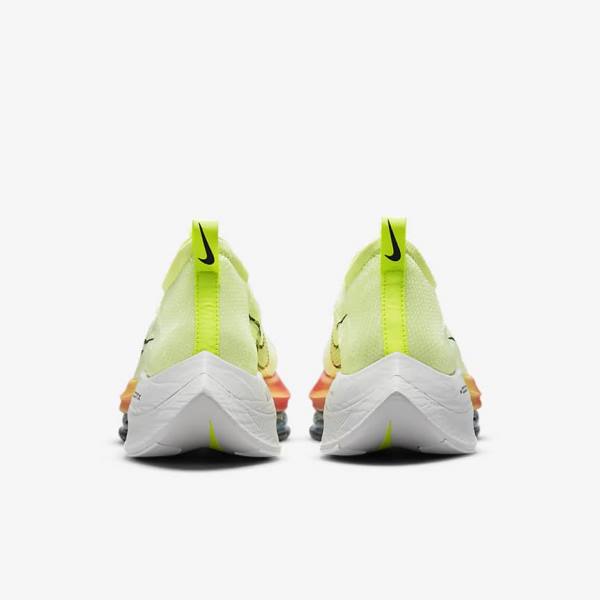 Nike Air Zoom Alphafly NEXT% Flyknit Road Racing Muške Tenisice Za Trčanje Mango | NK514PNW