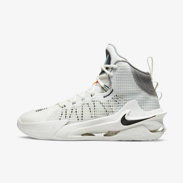 Nike Air Zoom G.T. Jump Ženske Tenisice za košarku Bijele Crne Bijele | NK467GEX