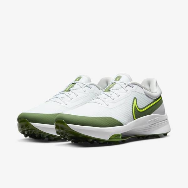 Nike Air Zoom Infinity Tour NEXT% Muške Cipele za golf Bijele Platine | NK514ZTU