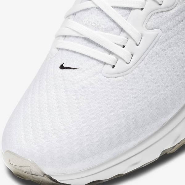 Nike Air Zoom Infinity Tour Ženske Cipele za golf Bijele Platine Crne | NK527ZRG