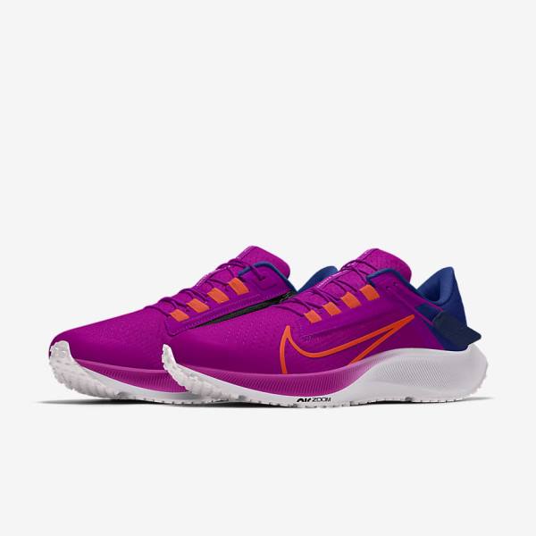 Nike Air Zoom Pegasus 38 By You Road Ženske Tenisice Za Trčanje Visebojne | NK632GAM