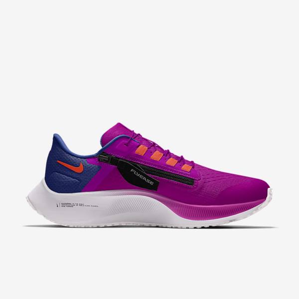 Nike Air Zoom Pegasus 38 By You Road Ženske Tenisice Za Trčanje Visebojne | NK632GAM