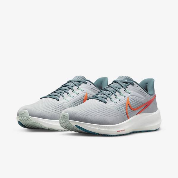 Nike Air Zoom Pegasus 39 Road Muške Tenisice Za Trčanje Platine Narančaste | NK928FYG