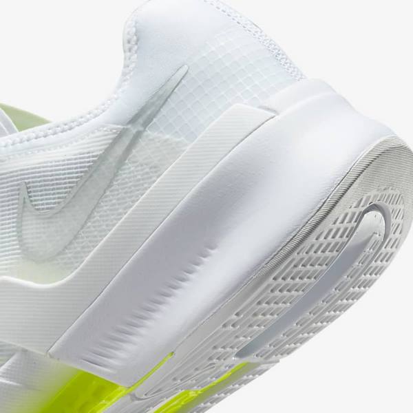 Nike Air Zoom SuperRep 3 HIIT Class Muške Tenisice Za Trening Bijele Crne Metalne Srebrne | NK358NBD