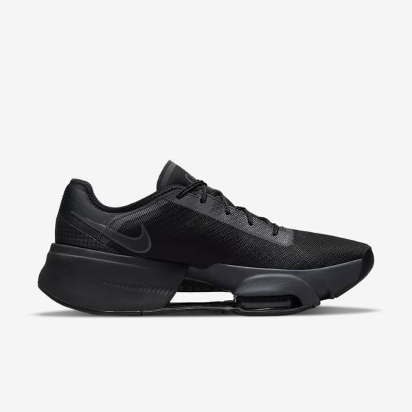 Nike Air Zoom SuperRep 3 HIIT Class Muške Tenisice Za Trening Crne Tamno Sive | NK854JKG