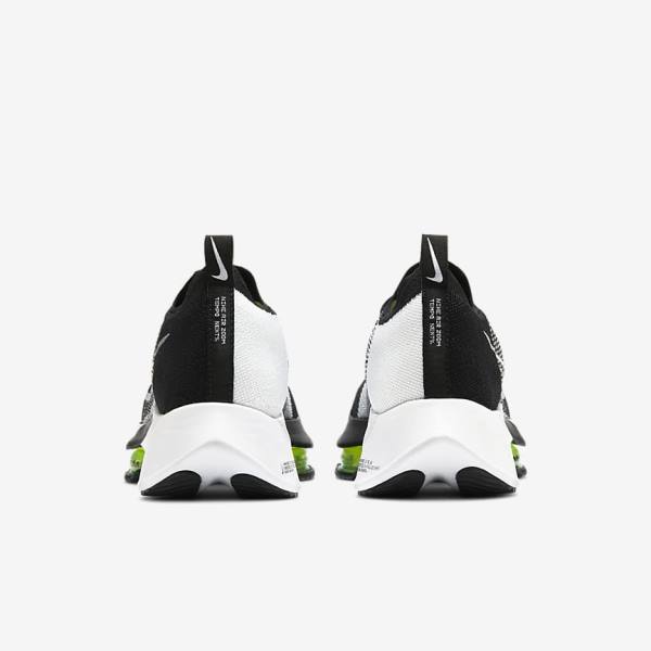 Nike Air Zoom Tempo NEXT% Road Muške Tenisice Za Trčanje Crne Bijele | NK781MHB