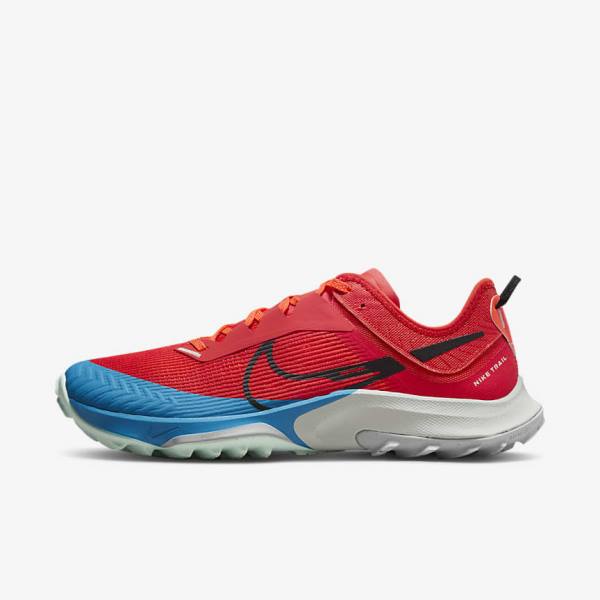 Nike Air Zoom Terra Kiger 8 Trail Muške Tenisice Za Trčanje Crvene Narančaste Plave Crne | NK127FAN