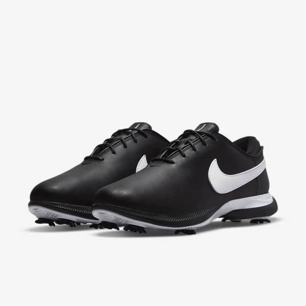 Nike Air Zoom Victory Tour 2 Muške Cipele za golf Crne Bijele | NK871XSN