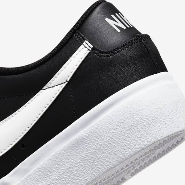 Nike Blazer Low Platform Ženske Tenisice Crne | NK231ZJH