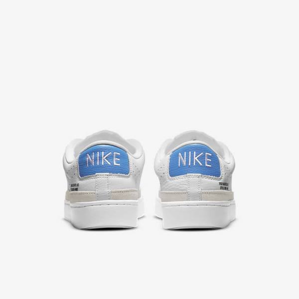 Nike Blazer Low X Muške Tenisice Bijele Svijetlo Plave Bijele | NK687MDK